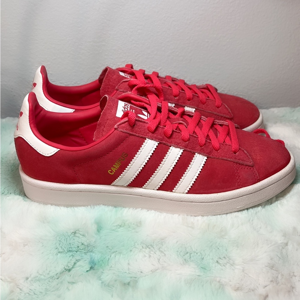 Adidas Red Campus Size 7
